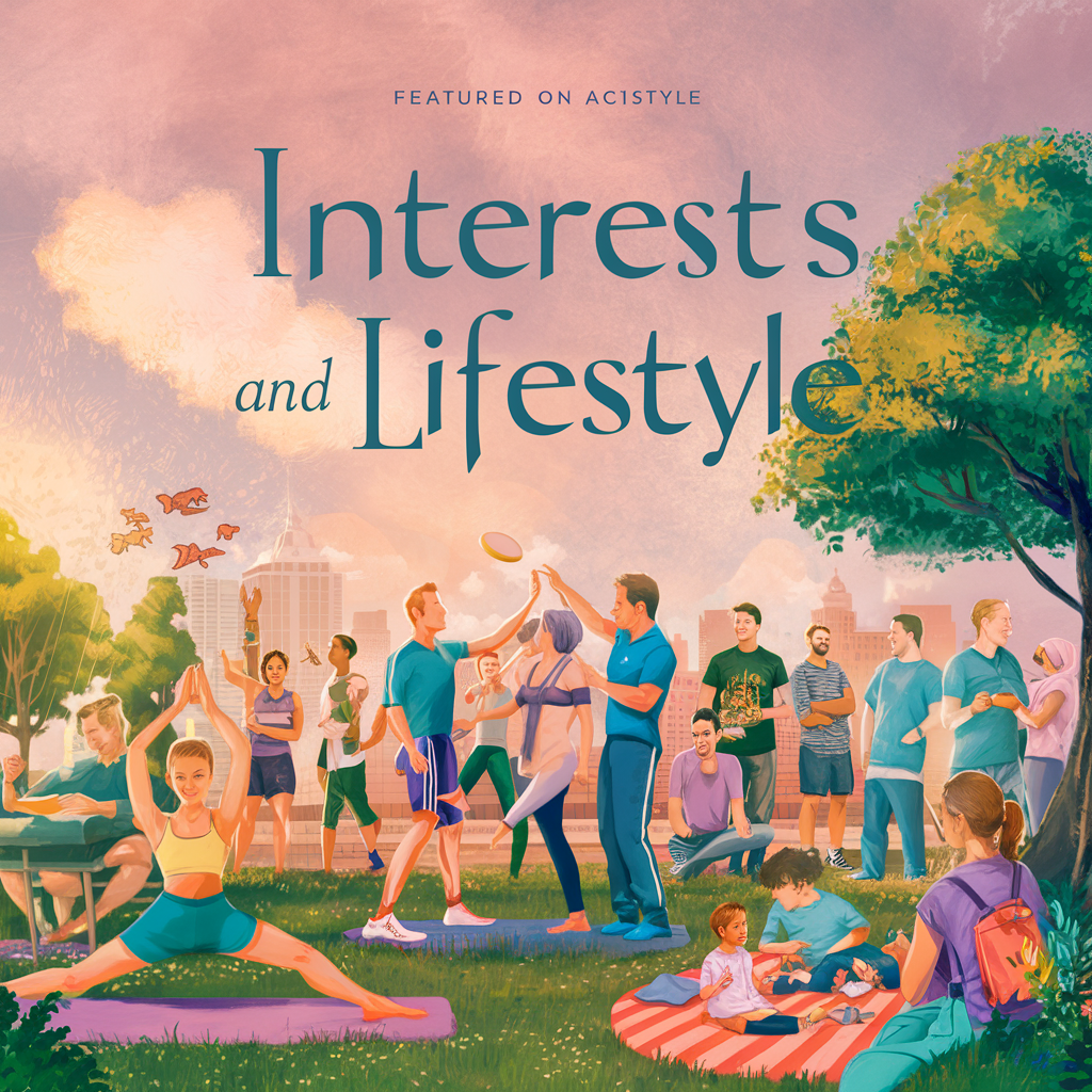 Interests and Lifestyle