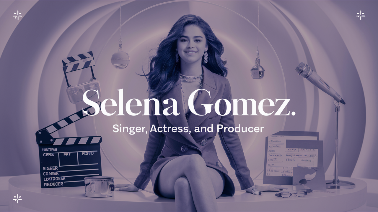 Selena Gomez Singer, Actress, and Producer